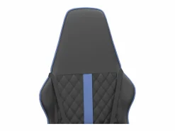 Clicnbuy Silla Gaming|piezas Silla gaming con masaje cuero sintético y negro