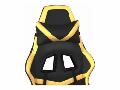 piezas Silla gaming de masaje cuero sintético negro y^Clicnbuy