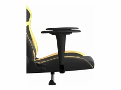 piezas Silla gaming de masaje cuero sintético negro y^Clicnbuy