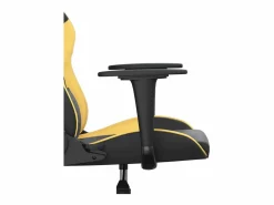 Clicnbuy Silla Gaming|piezas Silla gaming de masaje cuero sintético negro y