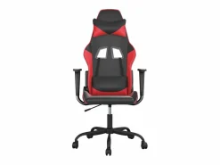 piezas Silla gaming de masaje cuero sintético negro y^Clicnbuy Best