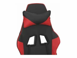 piezas Silla gaming de masaje cuero sintético negro y^Clicnbuy Best