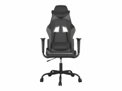 Clicnbuy Silla Gaming|piezas Silla gaming de masaje cuero sintético negro y