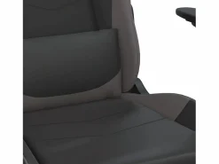 Clicnbuy Silla Gaming|piezas Silla gaming de masaje cuero sintético negro y