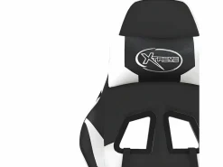 piezas Silla gaming de masaje cuero sintético negro y^Clicnbuy Clearance