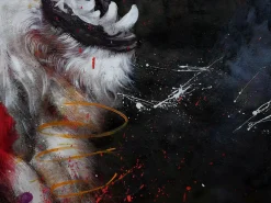 MCW Cuadro|Pintura al óleo León -H25, 80x120cm