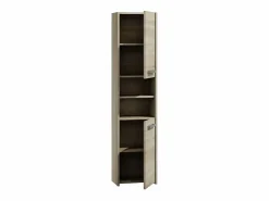 TOPESHOP Columna De Baño|PISA - Armario de baño estilo moderno -170x40x30cm - Armario de pared de baño - Almacenamiento de baño