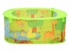 Piscina de bolas con 50 bolas para niños 75x75x32 cm ES804391 Multicolor Sale