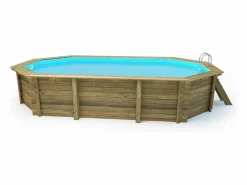 Habitat et jardin Piscina De Madera|Piscina de madera "Brazilia 130" 5,86 x 3,86 x 1,31 m