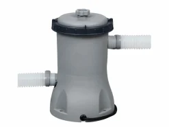 Bestway Piscina Desmontable Tubular Steel Pro Max 366x122 cm con Depuradora Cartucho 2.006 L/H Cobertor y Escalera Blanco
