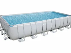 Piscina Desmontable Tubular Power Steel 732x366x132 cm Depuradora de Arena de 5.678 L/H^Bestway Best