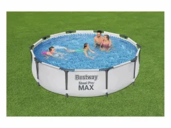 Piscina Desmontable Tubular Steel Pro Max 305x76 cm con Depuradora Cartucho 1.249 L/H^Bestway Best