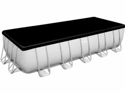 Piscina Desmontable Tubular Power Steel 640x274x132 cm Depuradora de Arena 5.678 L/H con Cobertor y Escalera^Bestway Online