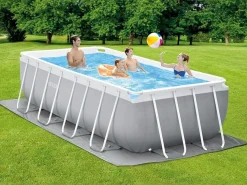 Piscina elevada rectangular 400x200x122 cm con bomba y escalera^Intex Best