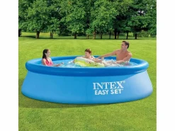 Intex Piscina Desmontable|Piscina hinchable Easy Set 3853L 4 personas con depuradora Ø305x76 cm