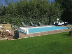 Habitat et jardin Piscina De Madera|Piscina rectangular de madera "Oceano" - 9.20 x 5.20 x 1.44 m