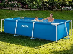 Intex Piscina rectangular Small Frame familiar 28271 2282L 65x260x160 cm Azul Best