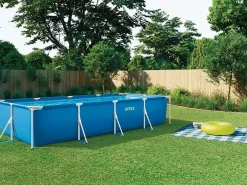 Piscina rectangular Small Frame 28273 familiar 7127L 450x220 cm^Intex Sale