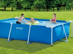 Intex Piscina rectangular Small Frame familiar 28272 3834L 300x200 cm Azul