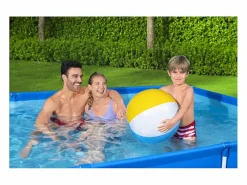 Bestway Piscina tubular desmontable Deluxe Splash 300 x 201 x 66 cm Azul Clearance