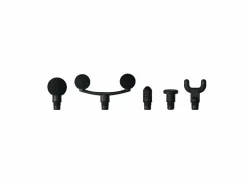 Inphysio Pistola de Masaje Muscular Vibratorio de Terapia Percusiva MACMASSAGE 59 Negro Hot