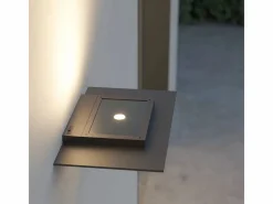 Aplique Para Pared|Pla XL - Aplique LED de pared de 35 W con interruptor CCT, 2700 K/3200 K/4000 K, aluminio, luz de pared ascendente - Beneito & Faure