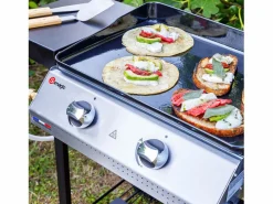 Plancha de asar a gas 2 fuegos 5,3kW PAMPLUNA^Somagic Outlet