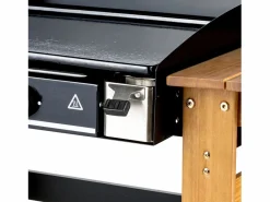 Plancha de asar a gas ASCAIN 2 quemadores 6kW - Madera^Somagic New