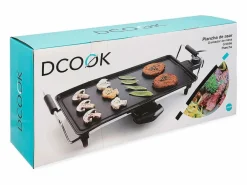 Plancha de asar Dcook 2000W antiadherente 14x52x24,5 cm Negro Online