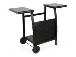 Sweeek Plancha Cocina|Plancha de gas 2 quemadores 5kw con carrito