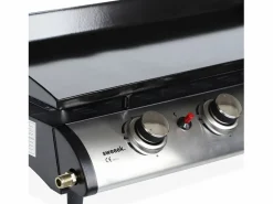 Plancha de gas 4 quemadores de acero inoxidable con utensilios, 10kw^Sweeek Sale