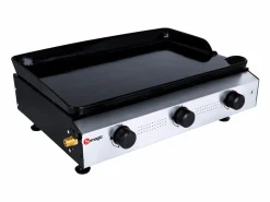 Somagic Plancha Cocina|Plancha de gas de 3 fuegos ANETO