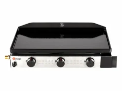 Plancha de gas SOLIA 300 3 quemadores 6,45kW -^Somagic Discount
