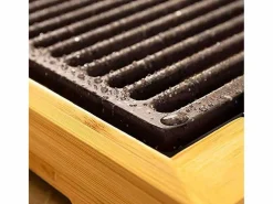 Plancha Cocina|Plancha eléctrica Cecotec Tasty&Grill 2000 Bamboo LineStone 2000W madera/