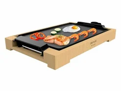 Plancha eléctrica Cecotec Tasty&Grill 2000 Bamboo 2000W madera/^