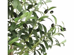 DripeX Planta artificial de oliva de 180 cm, decoración de plantas s falsas, removible, para el jardín de balcón de salón de dormitorio de la casa Verde Clearance