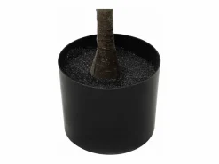 vidaxl Planta Artificial|Planta artificial Mediterráneo 800 hojas macetero + aceitunas