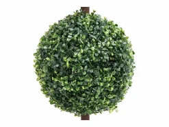 Planta Artificial|Planta de boj artificial con maceta en forma de bola 118 cm