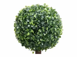 Planta de boj artificial forma de bola con maceta 118 cm ES966718 Verde Outlet