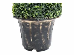 Planta Artificial|Planta de boj artificial en espiral con maceta de 100 cm