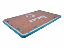 ZRAY Plataforma Flotante Hinchable - AirDock 10'6" 305x183x15cm (10'6 "x72 "x6")- 14 Asideros - Superficie 2,6m2 - PB-ZADK106 Marru00f3n Sale