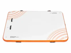 Plataforma Flotante Inflable SucceBuy, 243×152 cm, Plataforma con Escalera Blanco Hot