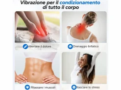 MERACH Plataforma Vibratoria Silenciosa , 11 Niveles, LED, Bluetooth, Altavoz Integrado, Control Remoto, Modo Manual/Automático, Máx 181kg, Gris Sale