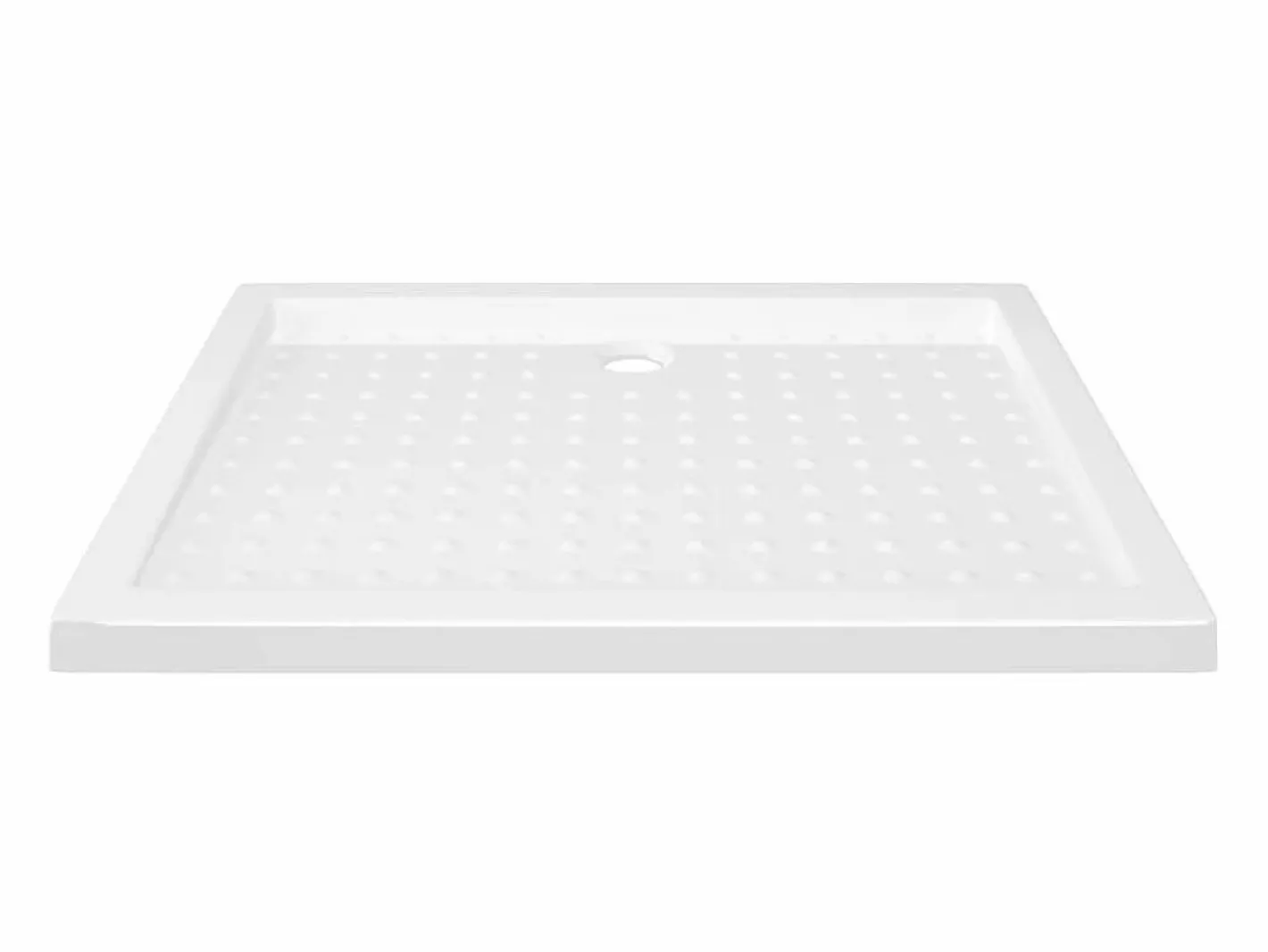 Plato de ducha con puntos ABS 90x70x4 cm ES297959 Blanco Best