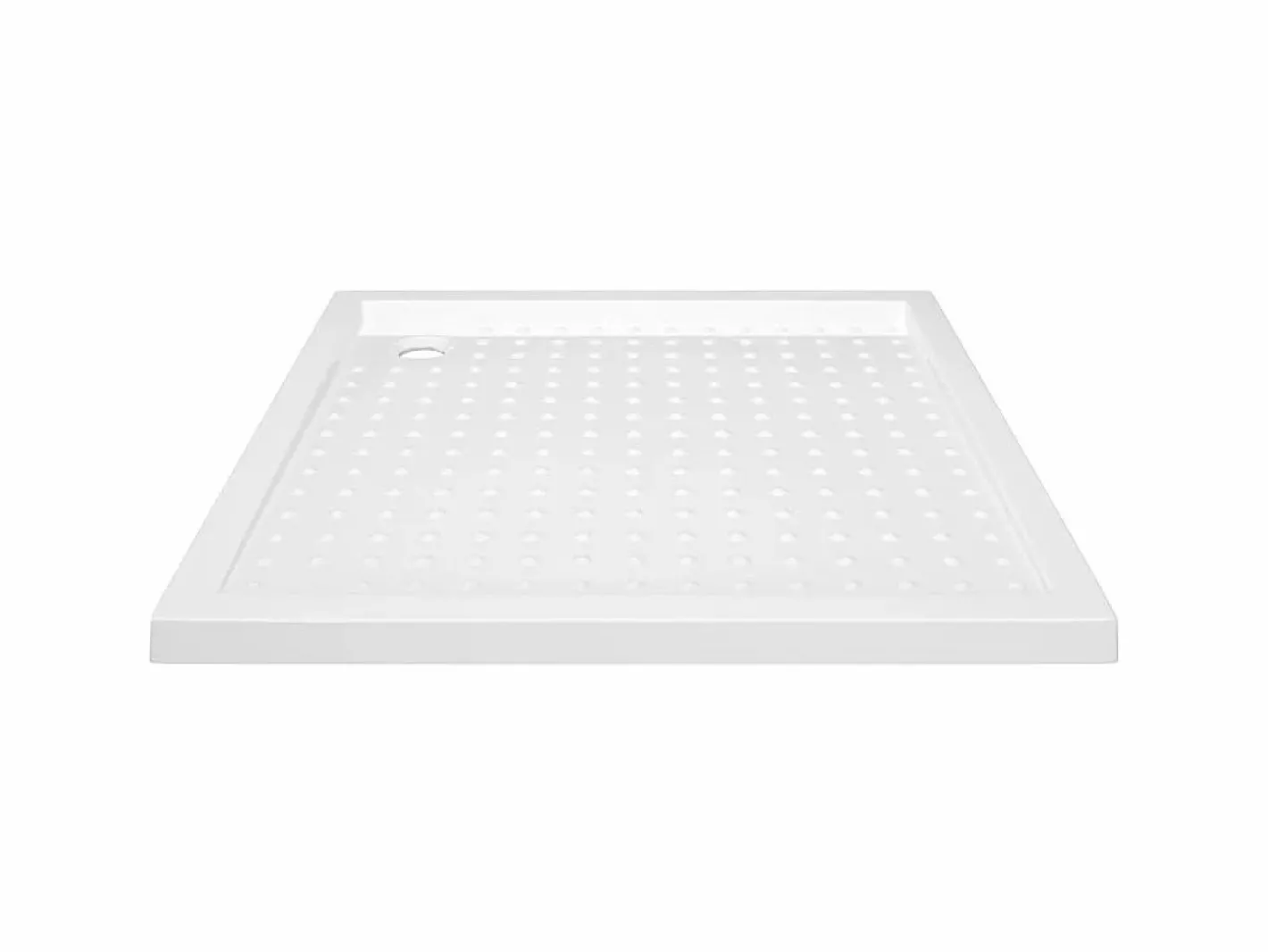 Plato de ducha con puntos ABS 90x90x4 cm ES473047 Blanco Best
