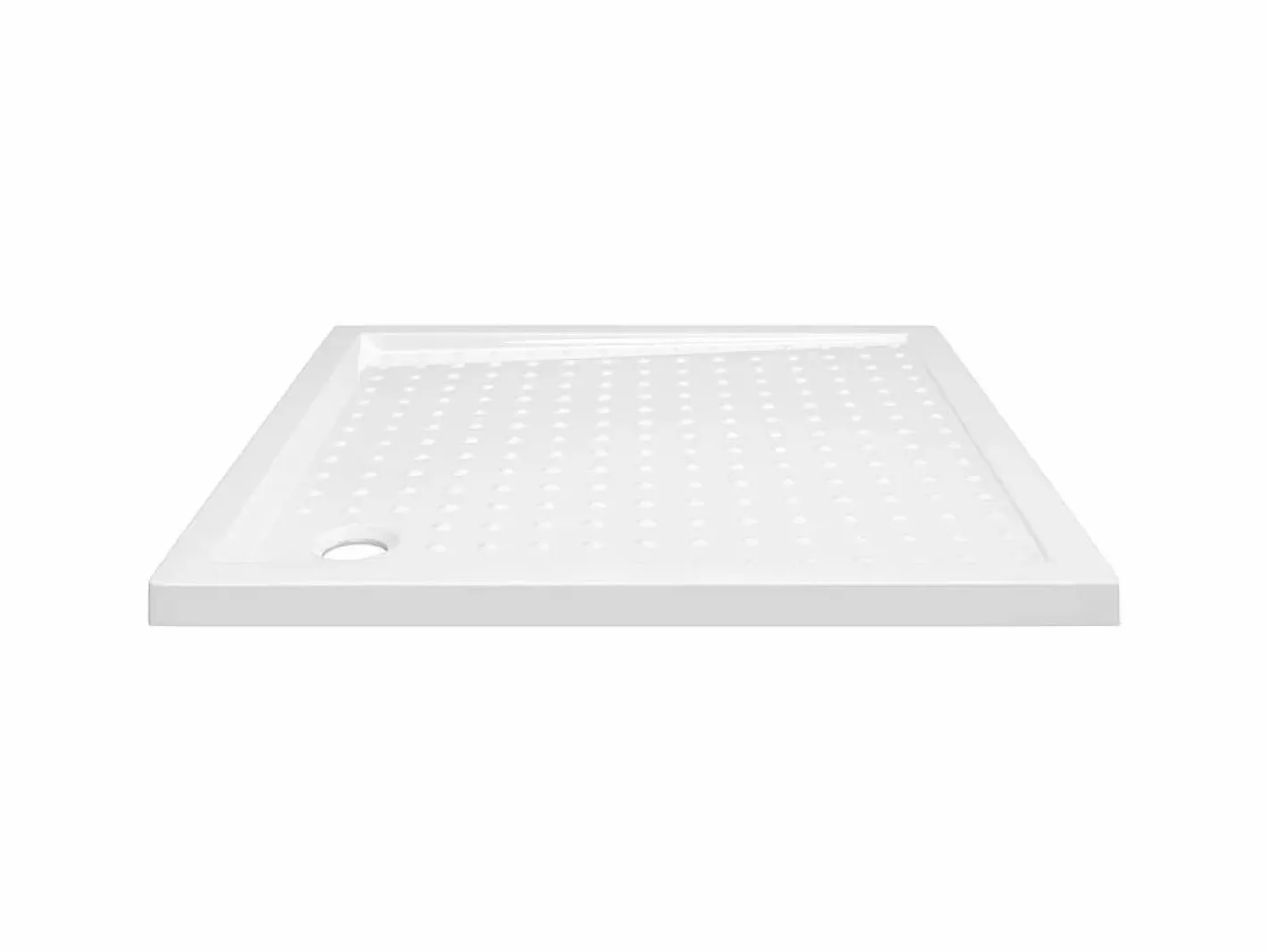 Plato de ducha con puntos ABS 90x90x4 cm ES473047 Blanco Best