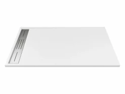Shower & Design Plato de ducha para montar, color , Ancho 120 x Prof. 90 cm, LYROSA Blanco New