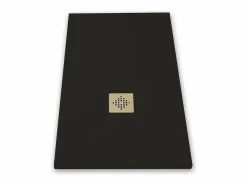 MIRLO Plato De Ducha|Plato de ducha pizarra PURE 70x140 cm rejilla inox