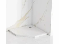 Rea Plato De Ducha Diamond 80X80X5Cm White Blanco Hot