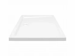 Plato de ducha rectangular ABS 80x100 cm ES621897 Blanco New